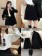 |現貨|一件免運| 韓系歐逆感 純色西裝A字短裙套裝 (2色)